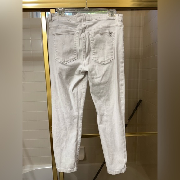 Joe's Jeans Skinny Ankle White Pants - Picture 2 of 4